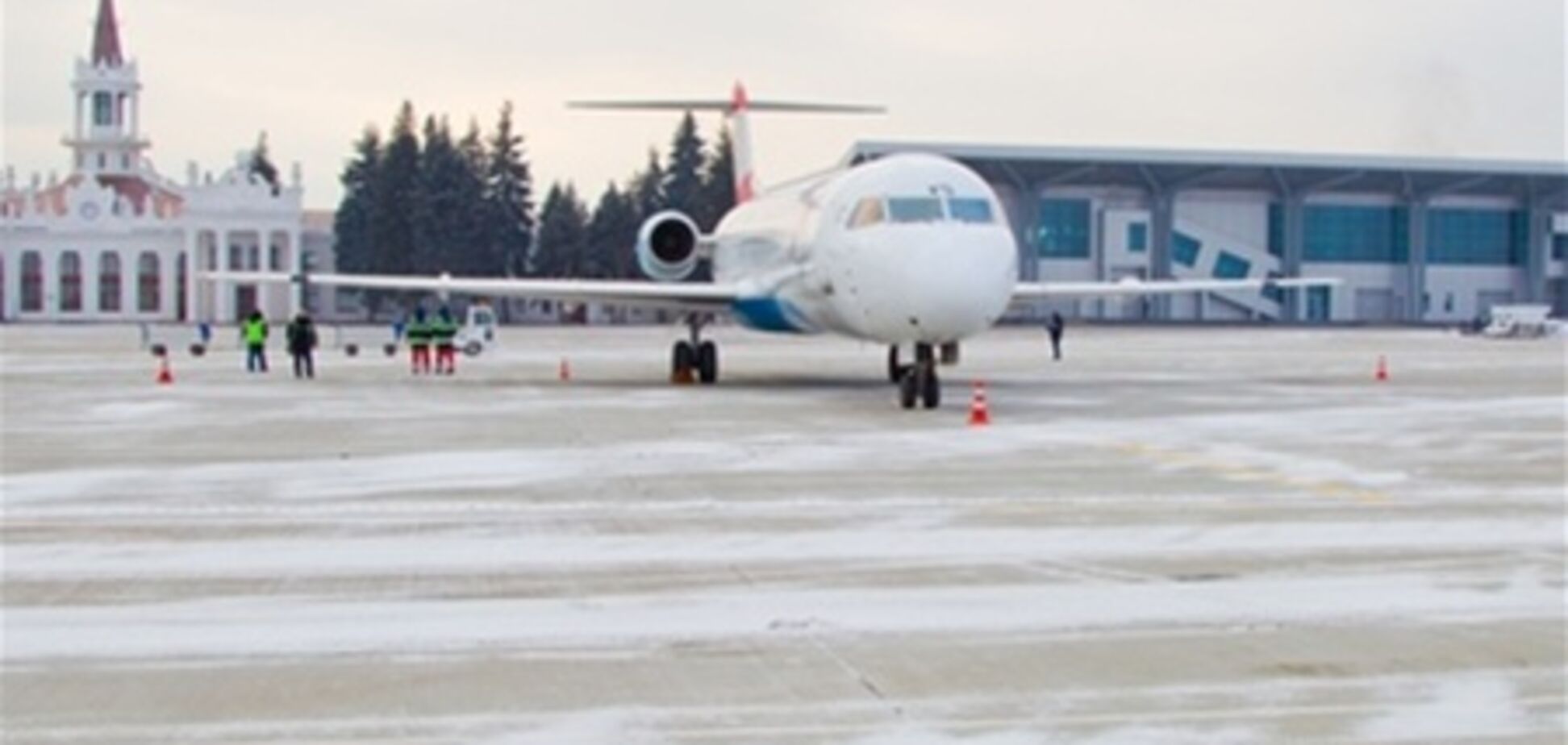 В харьковском аэропорту открыт новый перрон