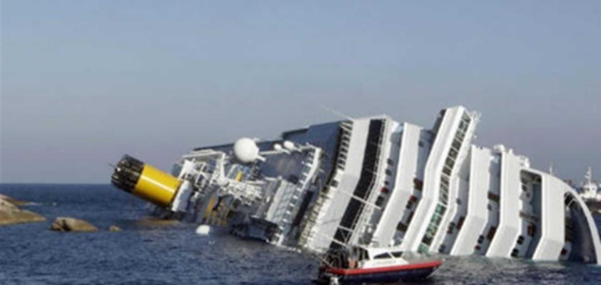 Спасательная операция на Concordia остановлена. Видео