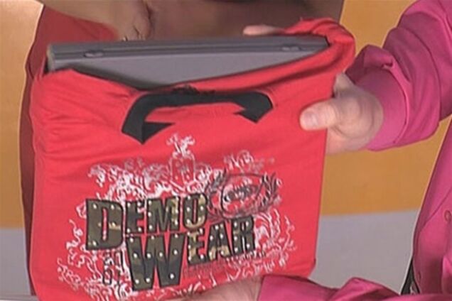 Как из футболки сделать чехол для ноутбука. Фотоурок