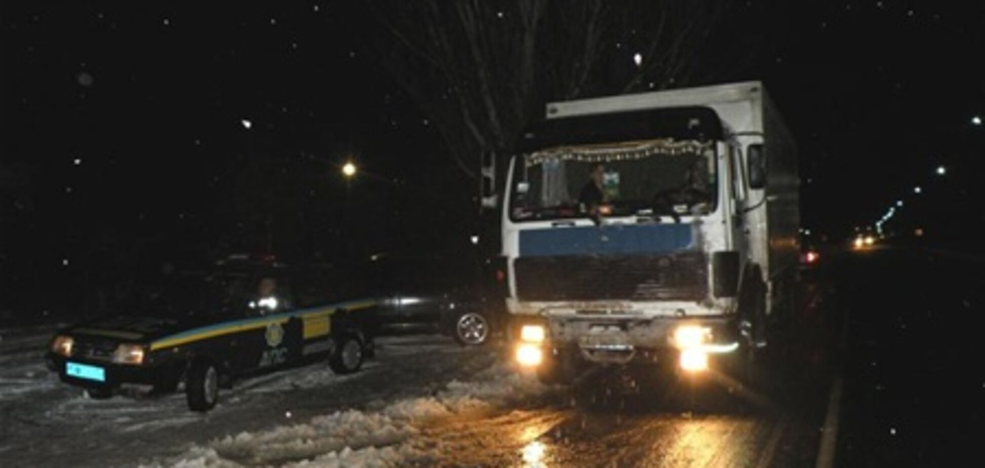 ГАИ нашла водителя, раздавившего грузовиком человека. Фото