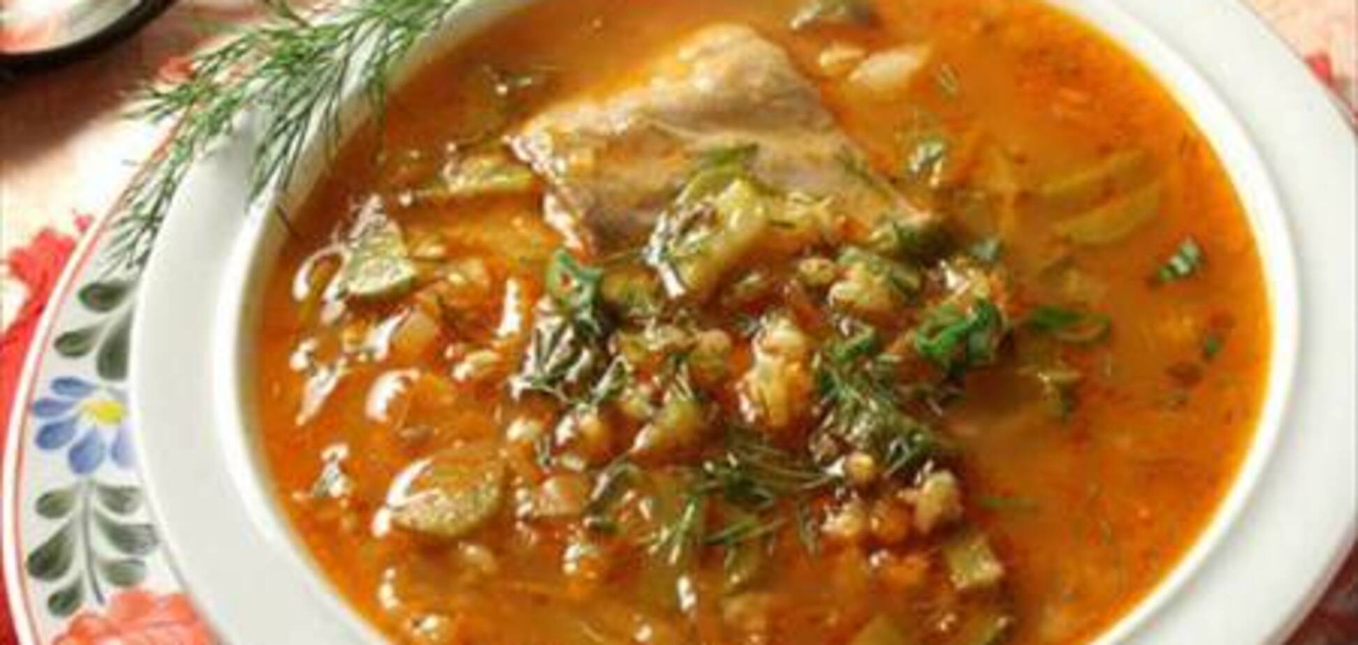 Вкусный супчик в холодную погоду