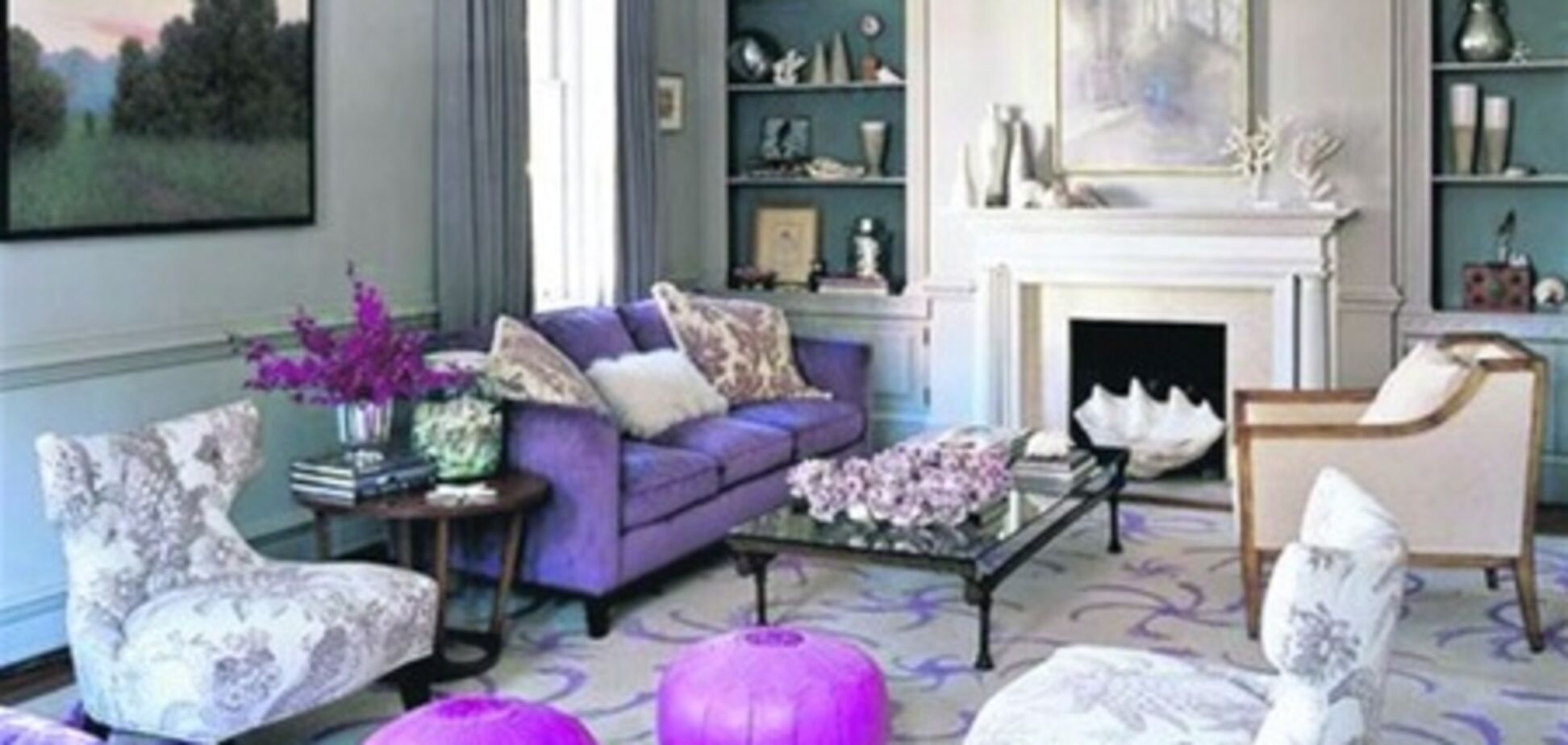 Модный интерьер в 2012 году. Фото