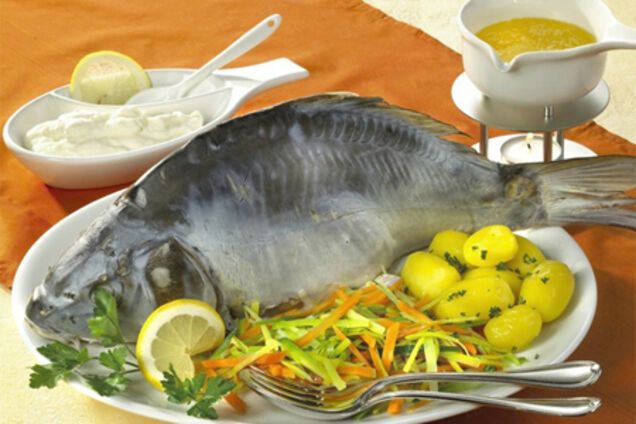 Голубой карп