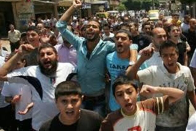 У Сирії обстріляли сидячу акцію протесту