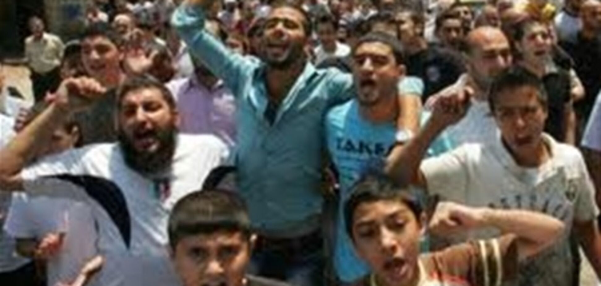 У Сирії обстріляли сидячу акцію протесту