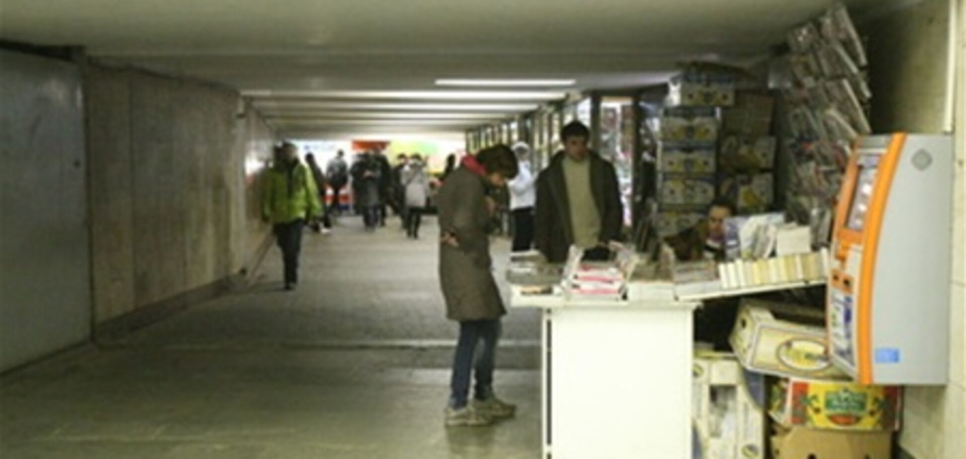 Из киевского метро выгонят торговцев