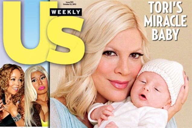 Тори Спеллинг похвасталась четвертым ребенком. Фото