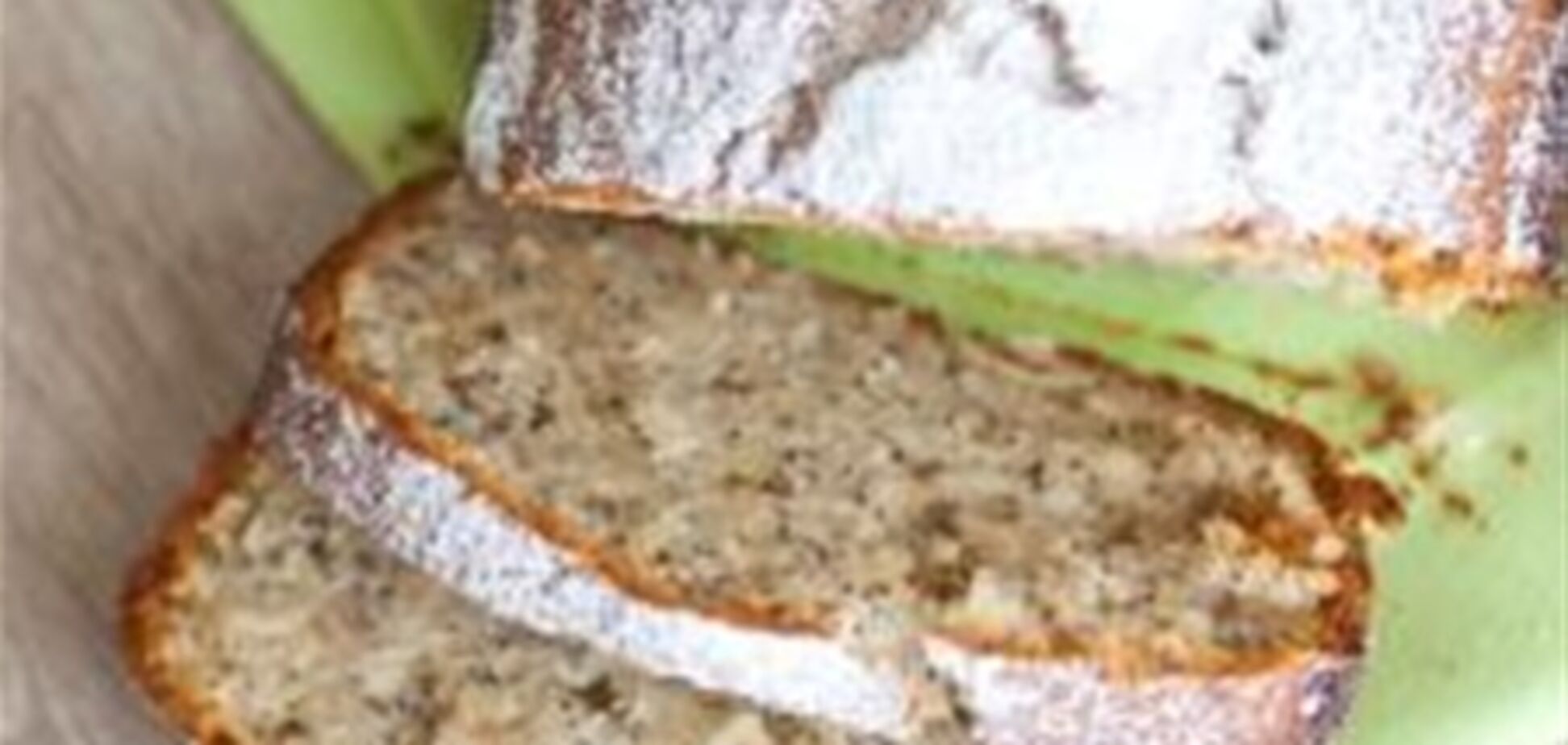 Банановый кекс с маком