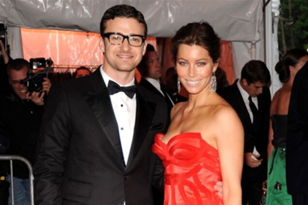 Джастин Тимберлейк и Джессика Бил сыграли свадьбу