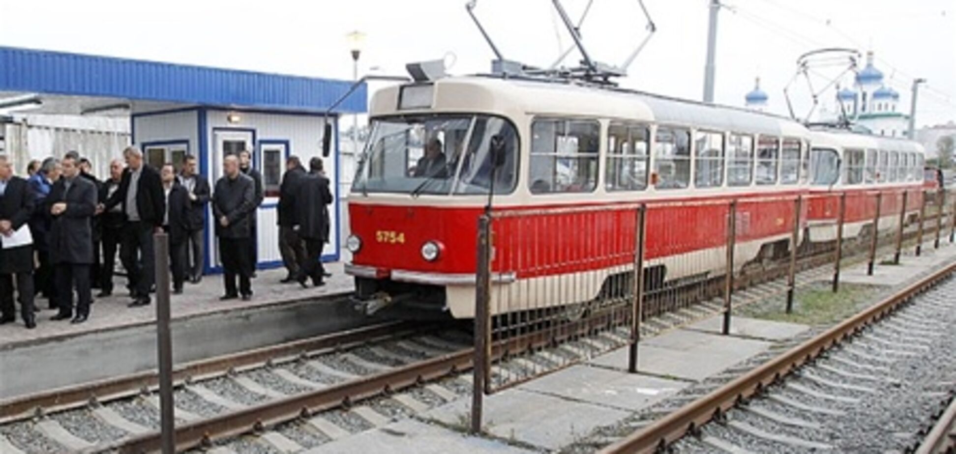 На скоростной троещинский трамвай выделили не все деньги