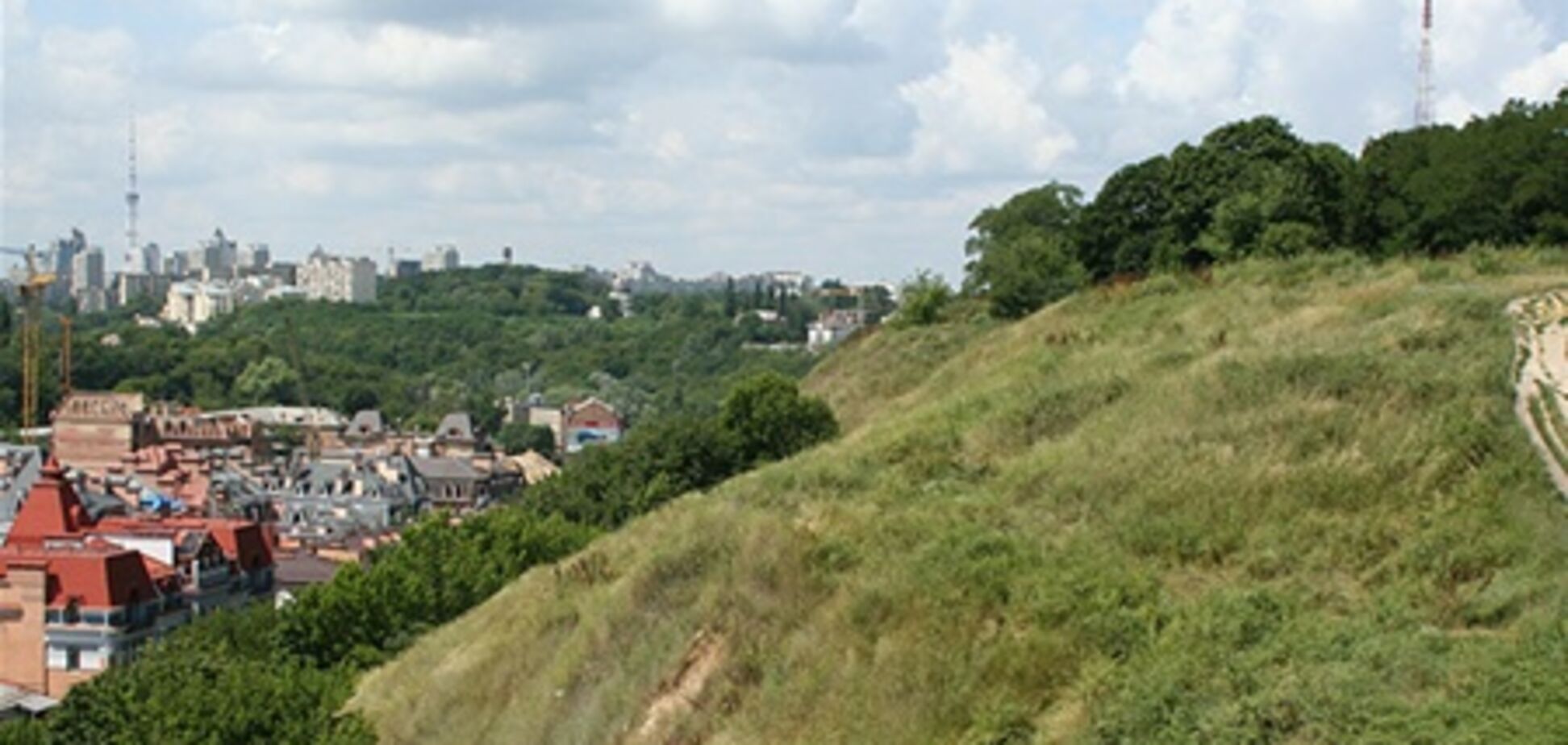 Вскоре можно будет пройтись по Замковой горе