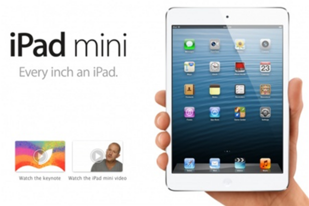 Планшет iPad mini: характеристики