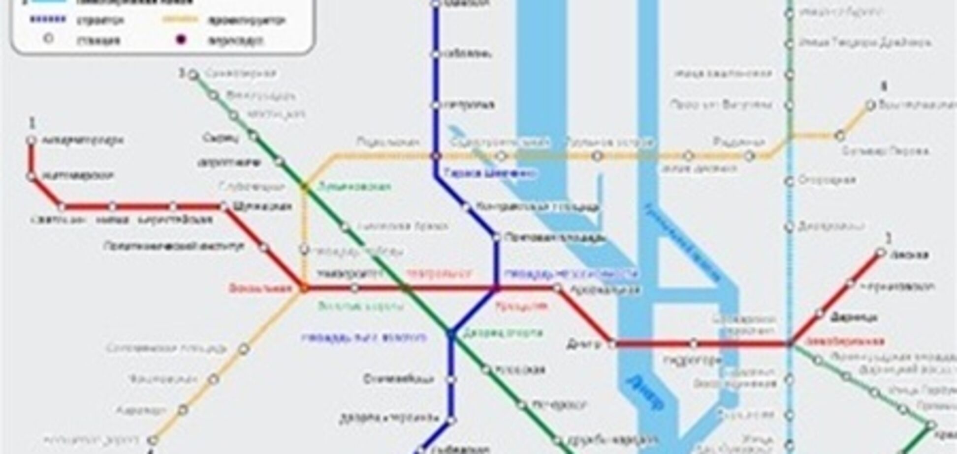Метро на Троещину обещают построить за 4-5 лет