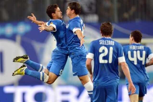 'Днепр' - 'Наполи'. Днепряне уходят в отрыв