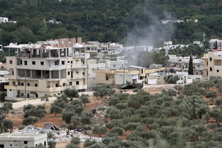 Праздничное перемирье в Сирии закончилось утренним артиллерийским огнем