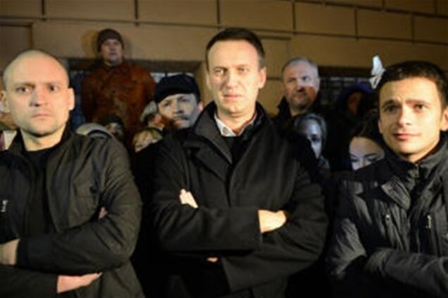 Навального, Яшина и Удальцова выпустили на свободу