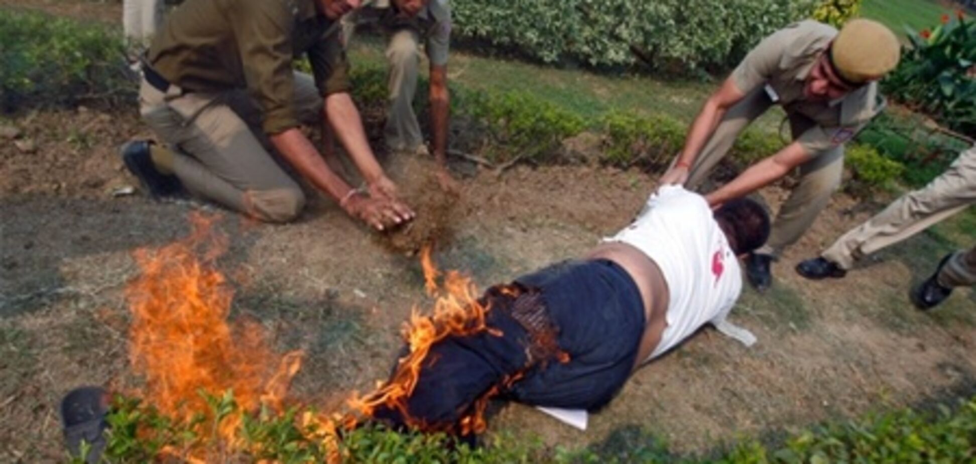 В Тибете за неделю - пять самосожжений