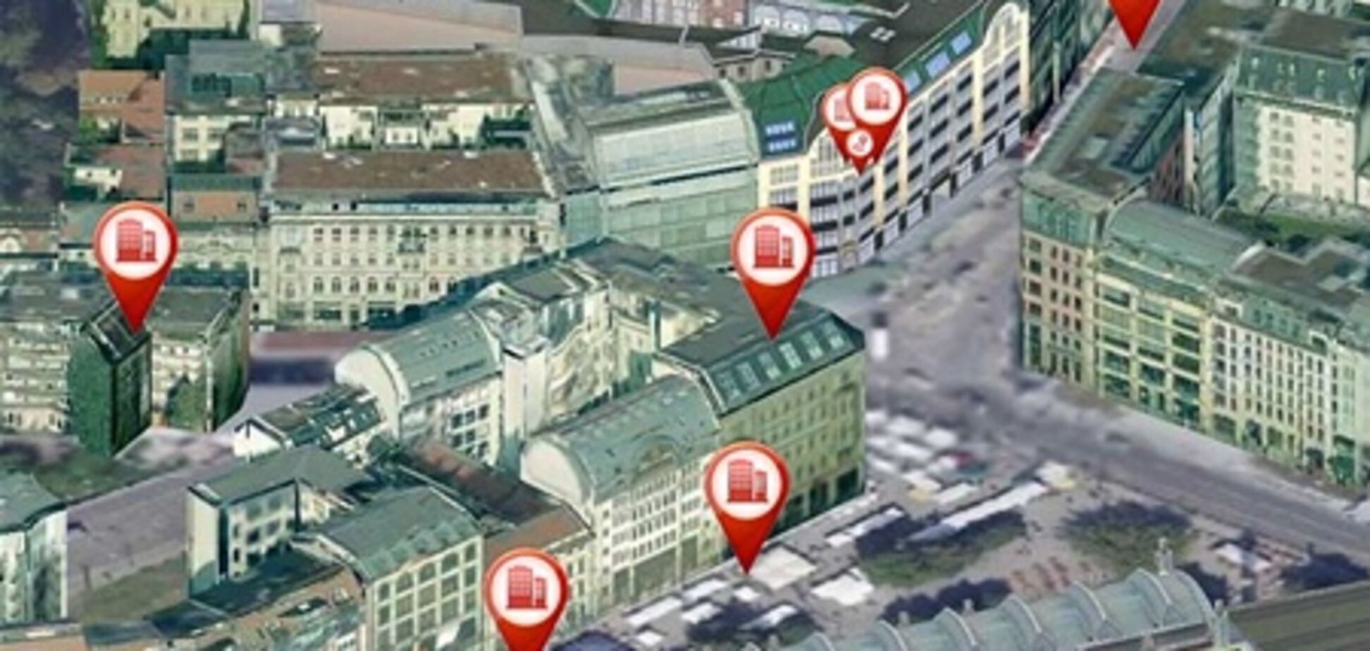 Появилась трехмерная карта Берлина для iPhone