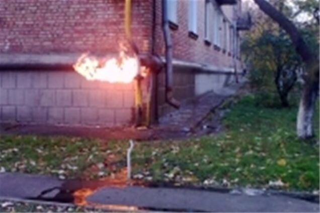 В жилом доме Киева произошло воспламенение газа