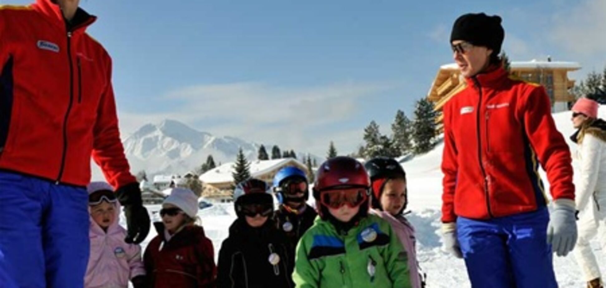 В Швейцарии детей бесплатно научат кататься на горных лыжах