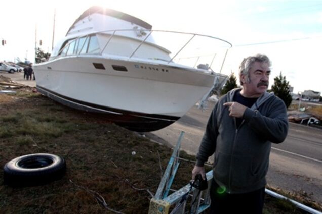 Ураган 'Сэнди' отступил от берегов США