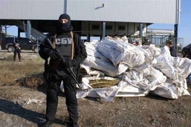 На Запорожье СБУ уничтожила 532 кг наркотиков