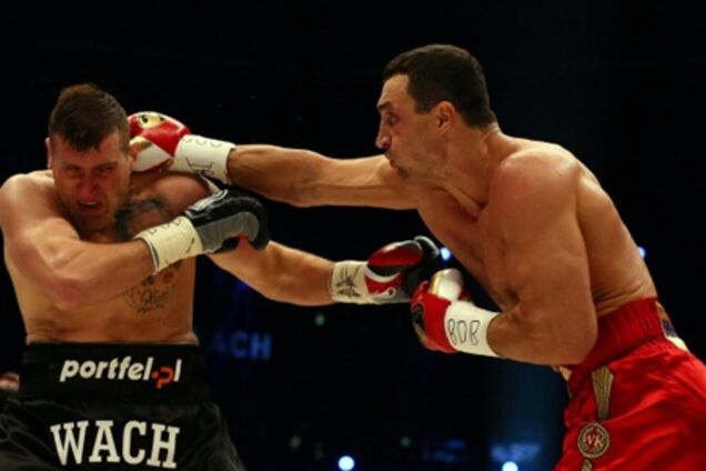 Как Кличко избивал Ваха. Фоторепортаж