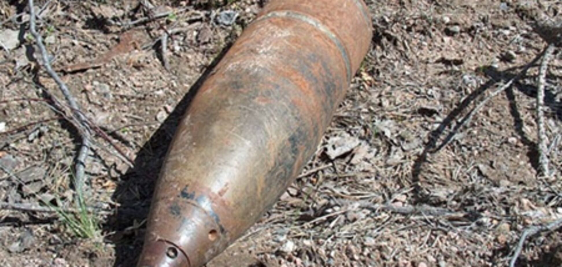 В киевском парке обнаружили снаряд