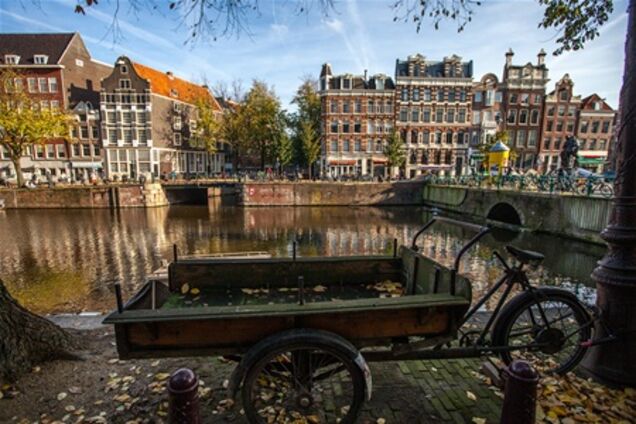 Велосипедный рай в Амстердаме