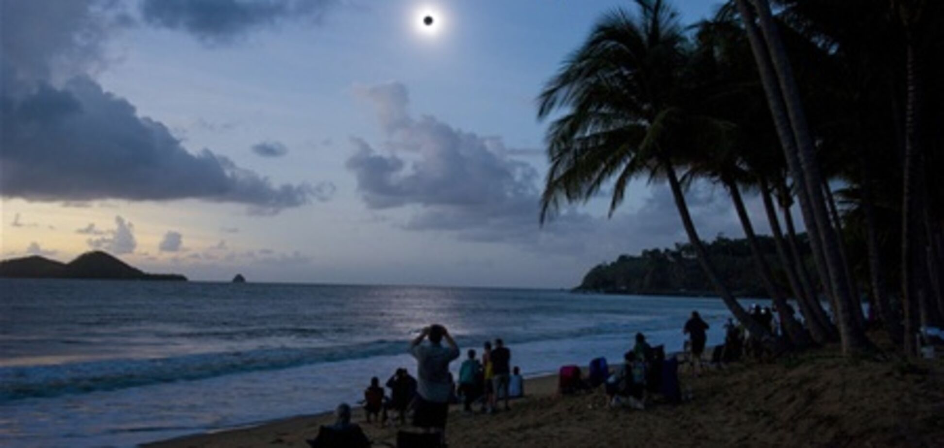 Солнечное затмение над Австралией