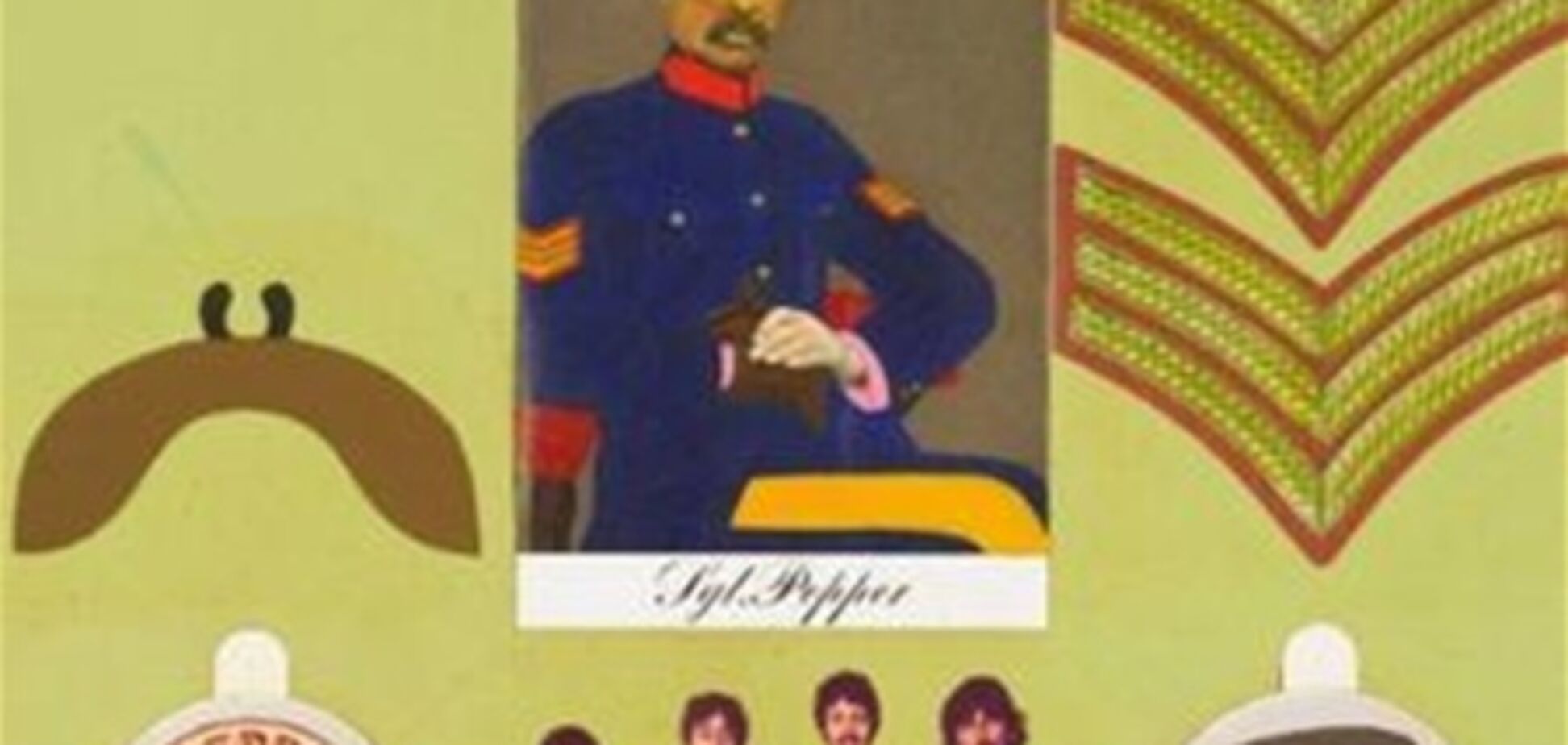 Иллюстрация к альбому The Beatles ушла с молотка