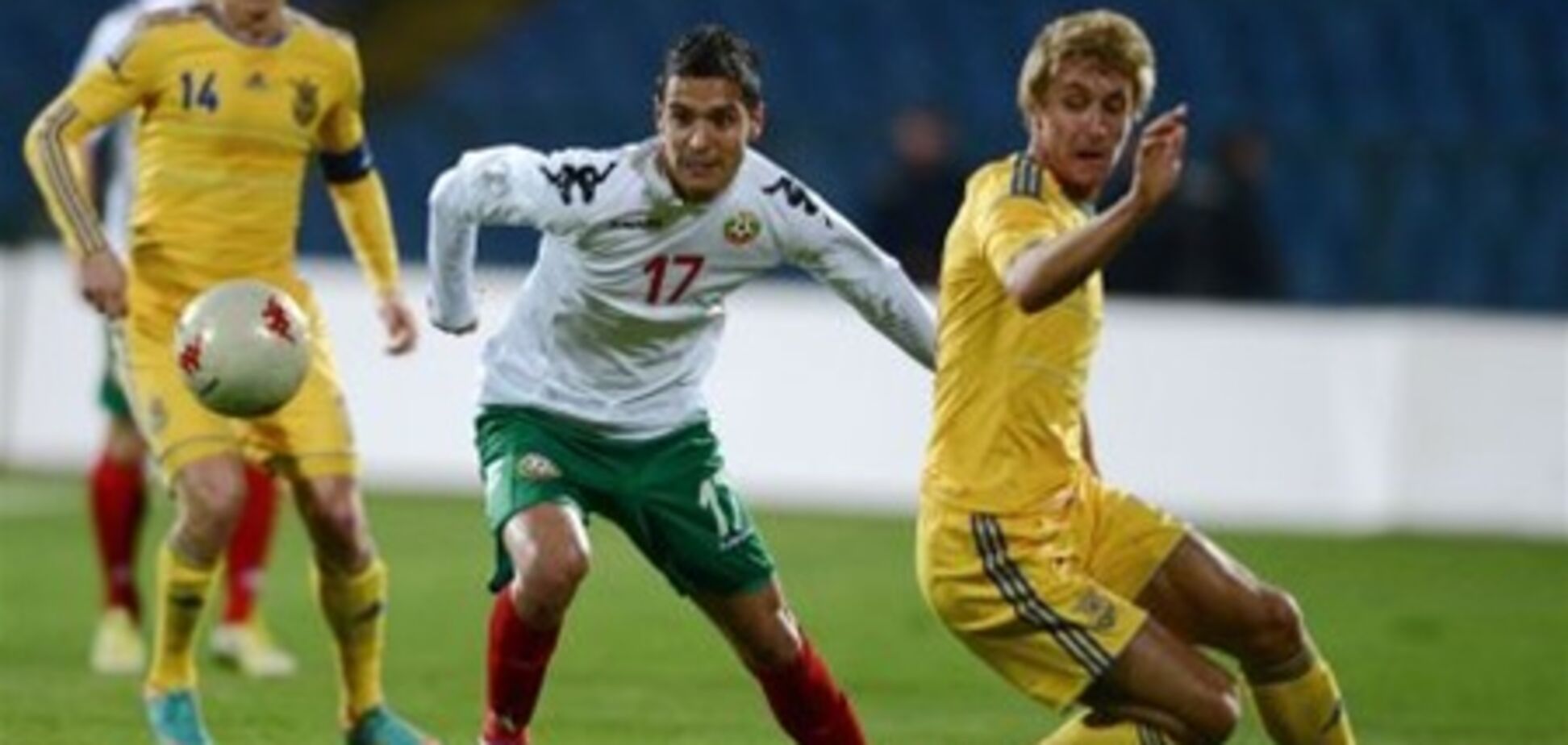 Сборная Украины вернулась в точку отправления