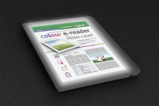 PocketBook выпустит 'читалку' с цветной электронной бумагой