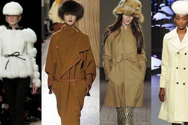 Модные головные уборы зимы 2012