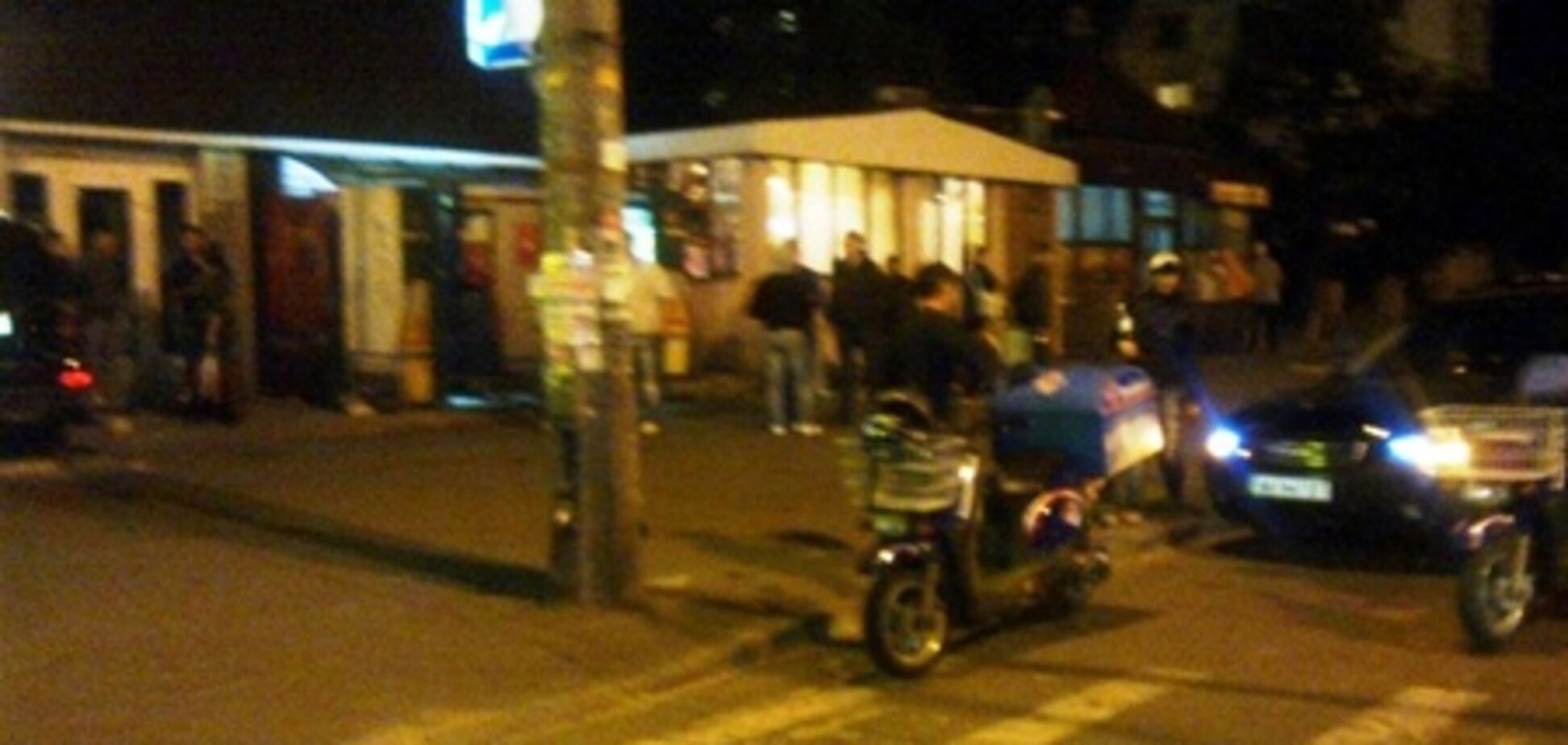 В Киеве пенсионерка на иномарке сбила мальчика