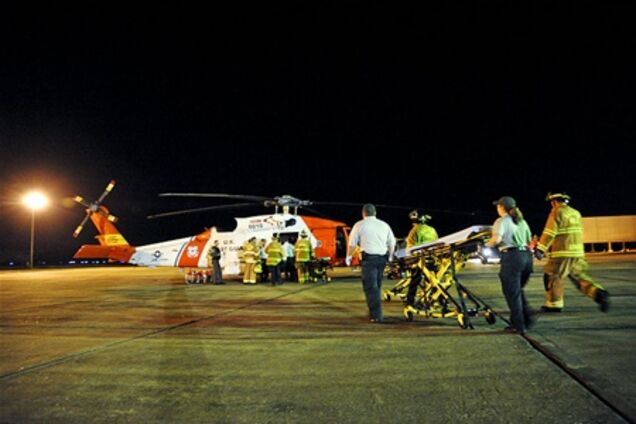 Пожар на нефтяной платформе у берегов США: есть жертвы