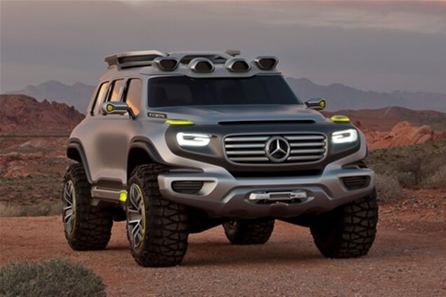 Монструозный джип 2025 года Mercedes-Benz Ener-G-Force Concept