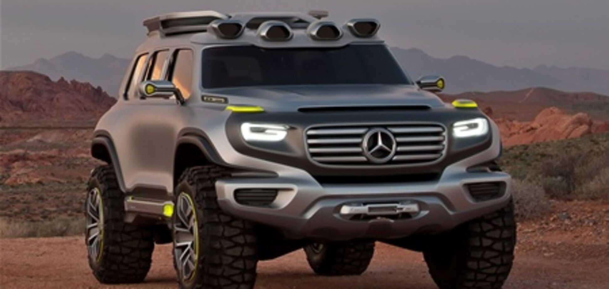 Монструозный джип 2025 года Mercedes-Benz Ener-G-Force Concept