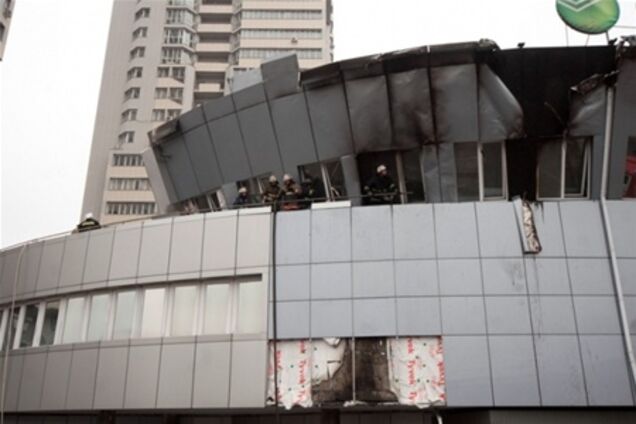 При пожаре на Шулявке пострадал офис банка