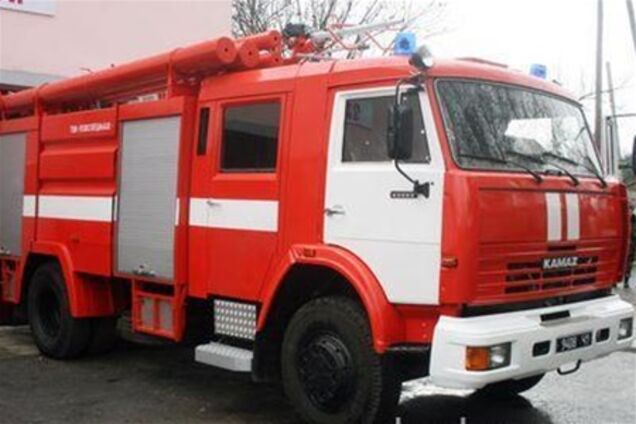 В Черкассах пожарный автомобиль врезался в маршрутку