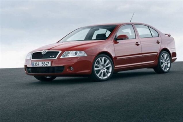 Cамая популярная в Украине марка авто - Skoda Octavia