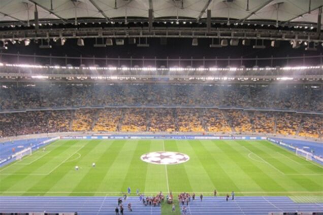 'Динамо' - ПСЖ. НСК 'Олимпийский' за 15 минут до матча