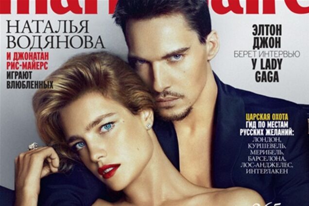 Водянова выглядит влюбленной для Marie Claire. Фото