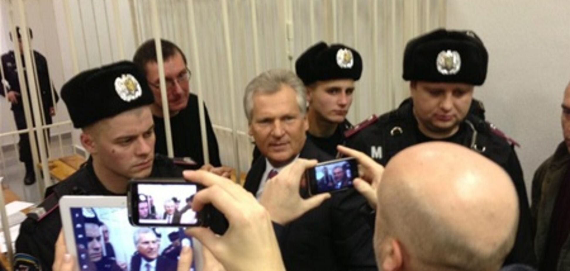 Поддержать Луценко в суд пришел Кличко