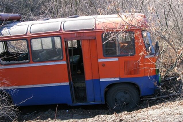 Фото смертельного ДТП с шахтерами на Луганщине  