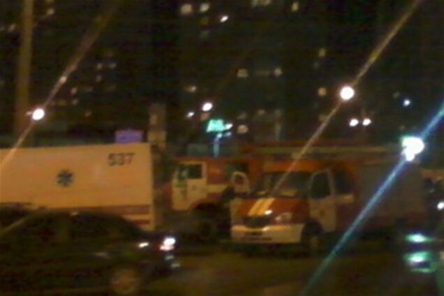 В Киеве горел рынок возле метро 'Минская'