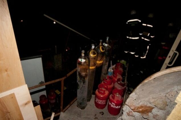 Пожар в элитном киевском ресторане: взорвались газовые баллоны