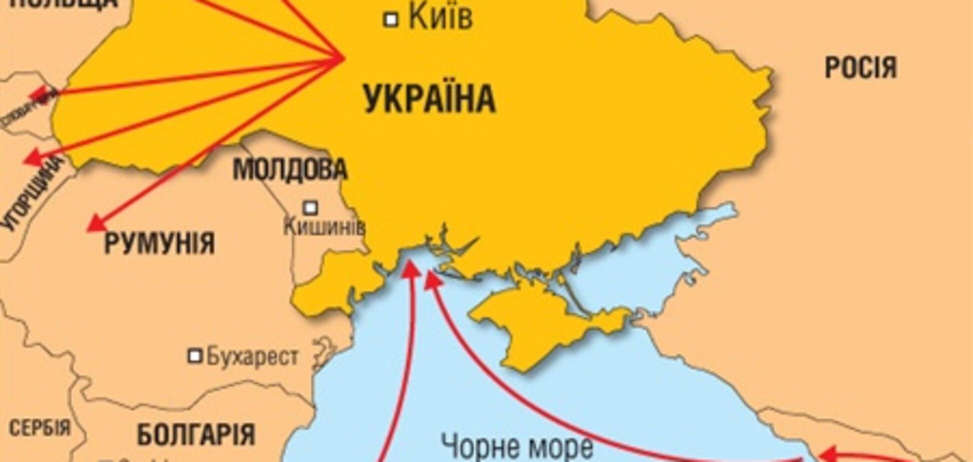 Азаров: строительство LNG-терминала усилит экономику Украины