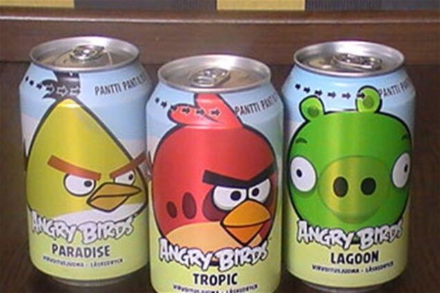 Напиток Angry Birds обогнал Coca-Cola и Pepsi по популярности в Финляндии