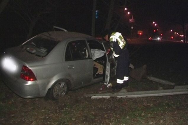 Очередная пьяная компания попала в ДТП в Киеве. Фото